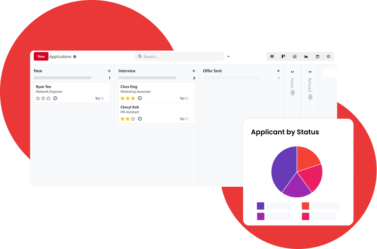 HR system illustration